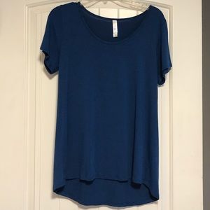 Lularoe classic t dark blue